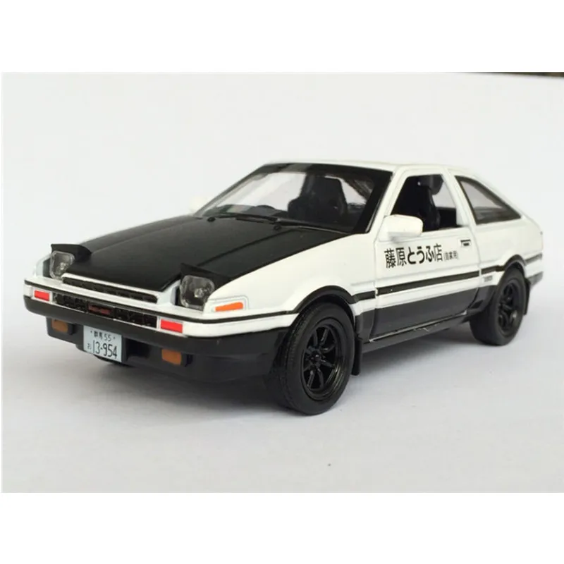 Литой автомобиль Initial D Toyota AE86 из сплава металла модель автомобиля Inital игрушечные