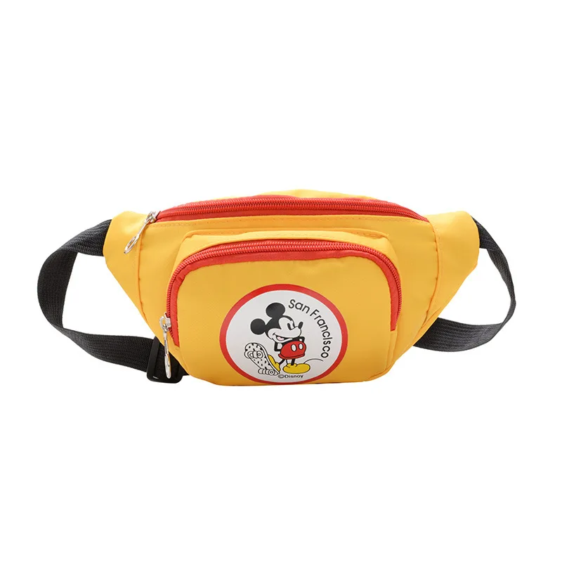 Детская сумка через плечо Disney на для мальчиков новая поясная с Микки маленькой