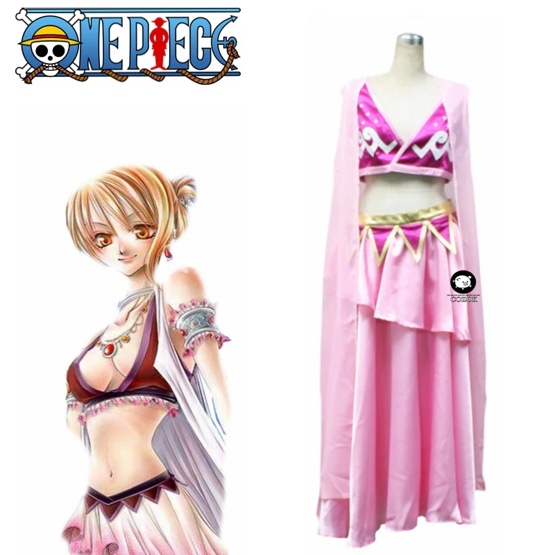 

Anime Cos ONE PIECE Nami Lolita Dress Cosplay Costume Custom Halloween Christmas Uniform Custom Made Any Size