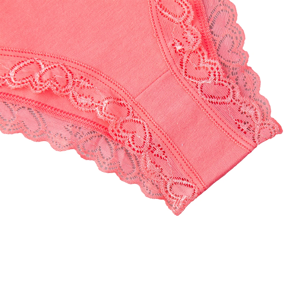 FUNCILAC трусы для женщин плюс размер сексуальные кружевные подштанники одноцветные