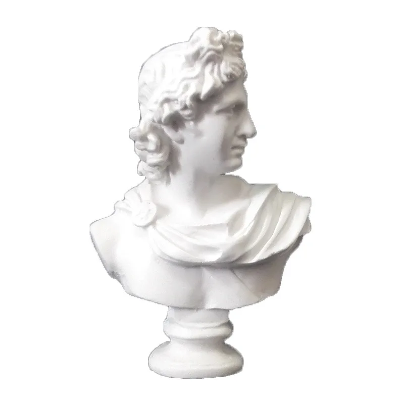 Декоративная полимерная мини-статуя Apollo в европейском стиле скульптура