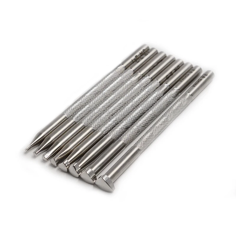 

Muscle,folds,Turning point pattern Leather stamping flower tools Carving Craft tools stainless steel JR2