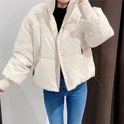 

New products and in autumn winter, street leisure, baggy bread clothing, cotton-padded coat