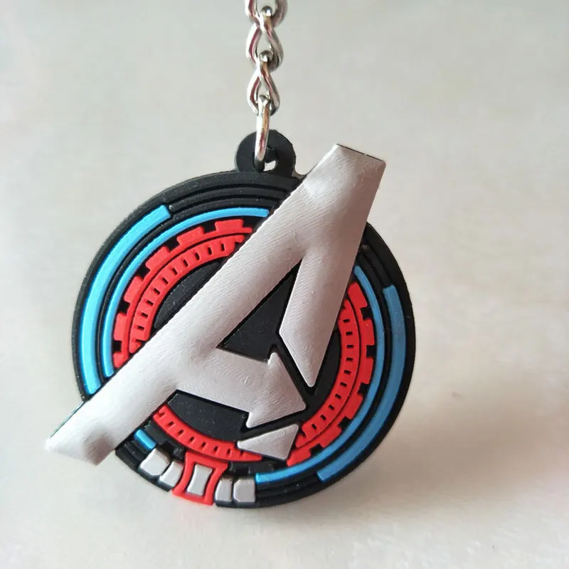 Продажа экологичный ПВХ мягкий клей брелок чудо двойной нож Дэдпул аниме