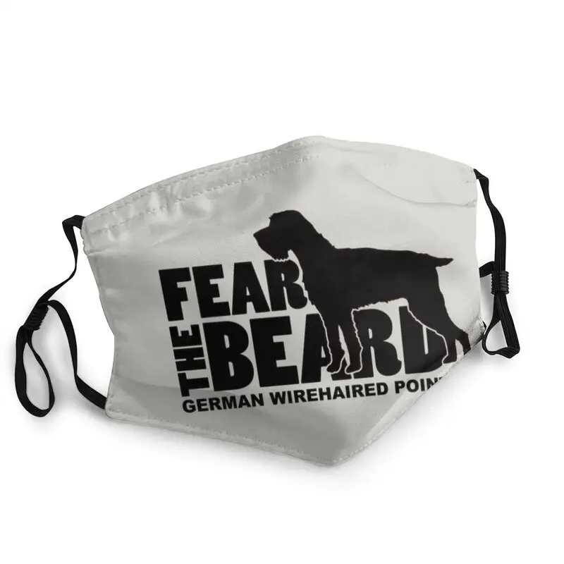 

German Shepherd Dog Washable Adult Mouth Face Mask Fear the Beard Anti Haze Dustproof Protection Cover Respirator Mouth-Muffle