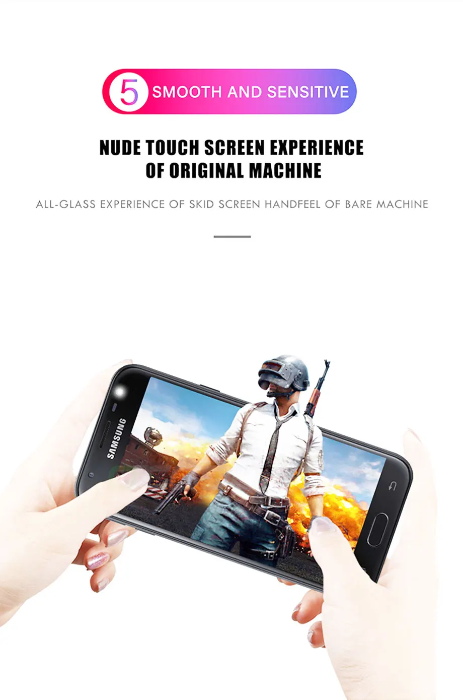 3 шт. защитный Стекло на samsung Galaxy A7 A5 A8 A9 A6 плюс Экран протектор 2.5D закаленное Стекло для J4 J6 J8