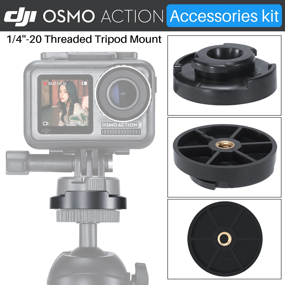 ULANZI Быстроразъемное базовое крепление W 3M адаптер для клейкой ленты Gopro Hero 7/6/5 DJI