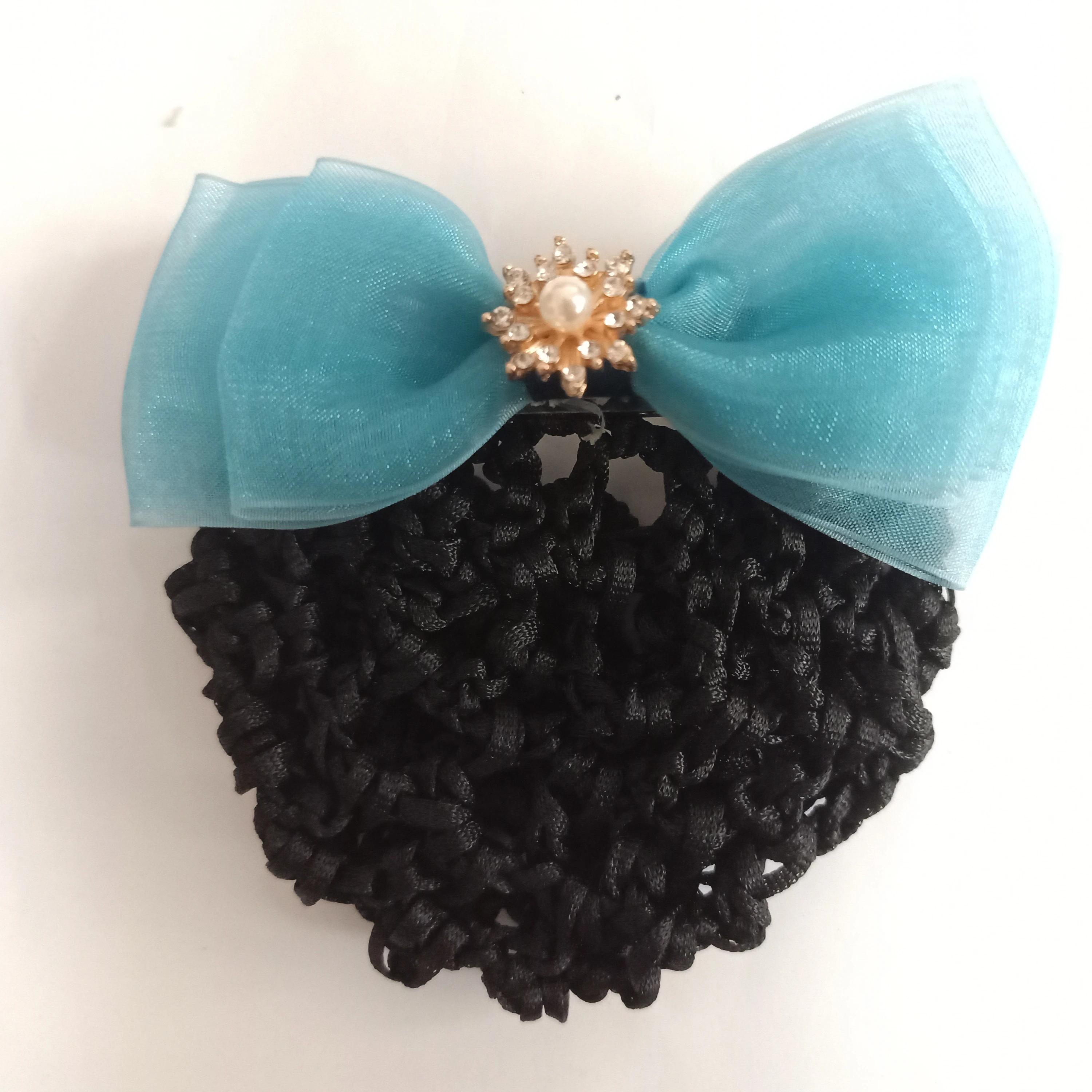 Модные атласные повязки для волос с бантом вязаные вязанные крючком сетчатые