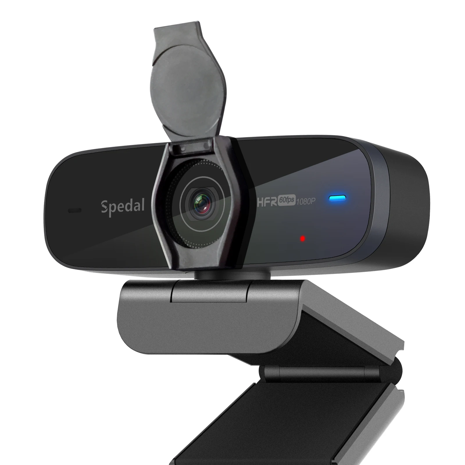 Веб камера Spedal FHD 1080p 60FPS с автофокусом и съемной крышкой для конфиденциальности