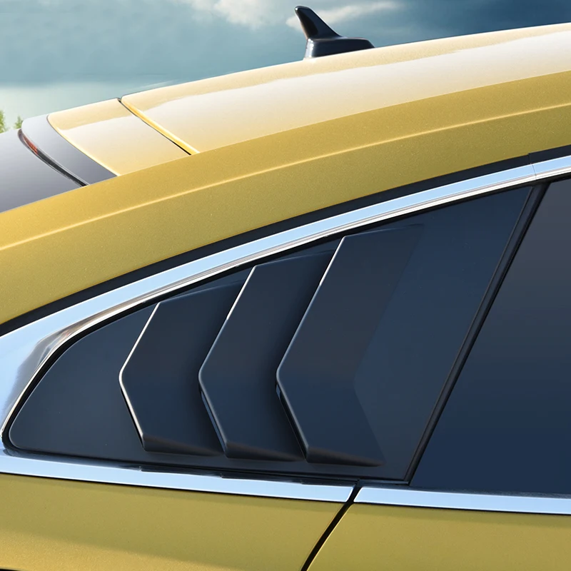 Для Volkswagen arteon углеродного волокна автомобильные наклейки модификация украшения окна хромированные аксессуары arteon внешняя модификация