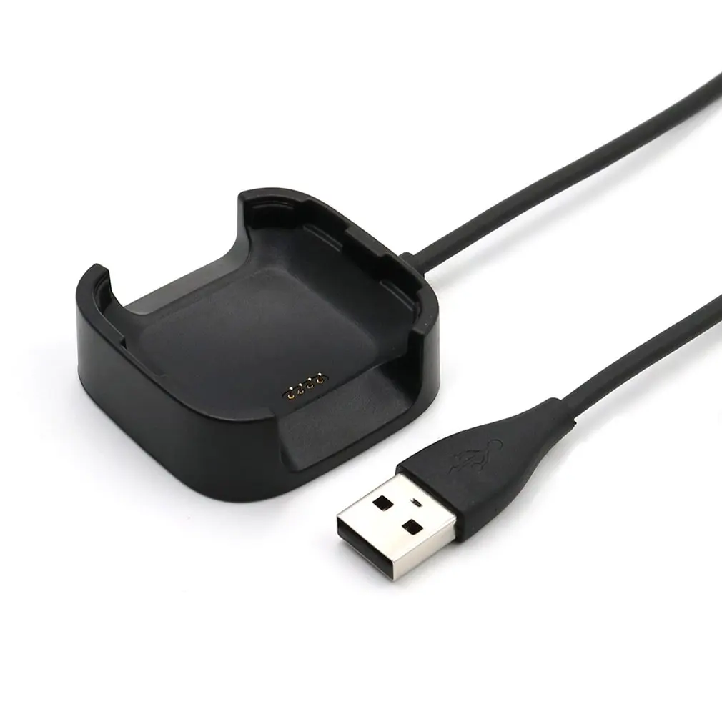 Watch Charging Cradle Dock Bracelet Base Smart Charger USB Cable For Fitbit Versa | Электроника