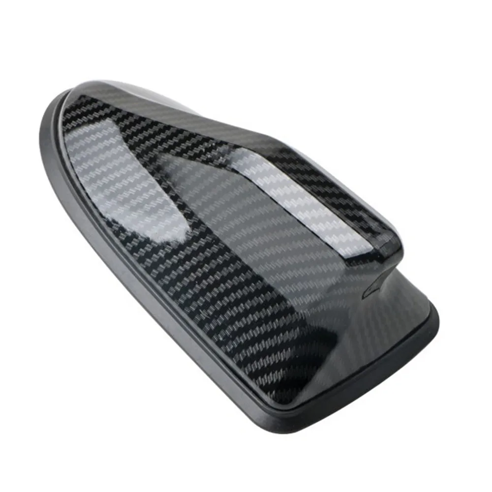

New Fin Antenna Carbon Fiber Radio Signal Universal AM/FM High Qulality