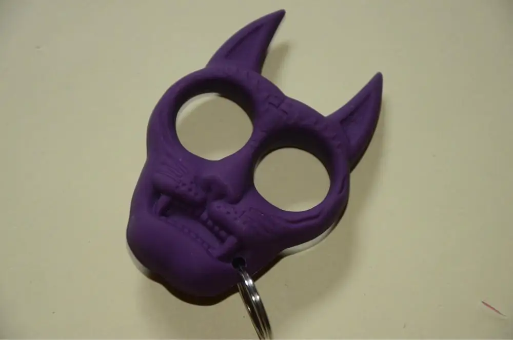 Брелок для ключей с головой тигра пластиковый мини-брелок тигровым пальцем