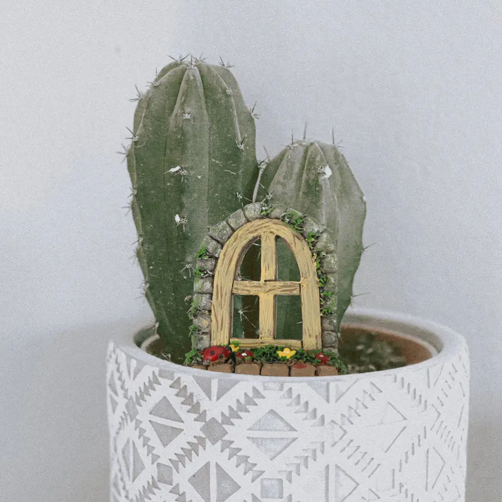 

5PCS Aquarium Flower Pot Micro Decoration Durable Micro Decor (Random Pattern)