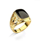 Carofeez роскошное мужское кольцо, винтажное ажурное кольцо из смолы, мужские Модные украшения, аксессуары