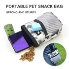 Многофункциональная сетчатая мини-сумка для кормления собак и кошек