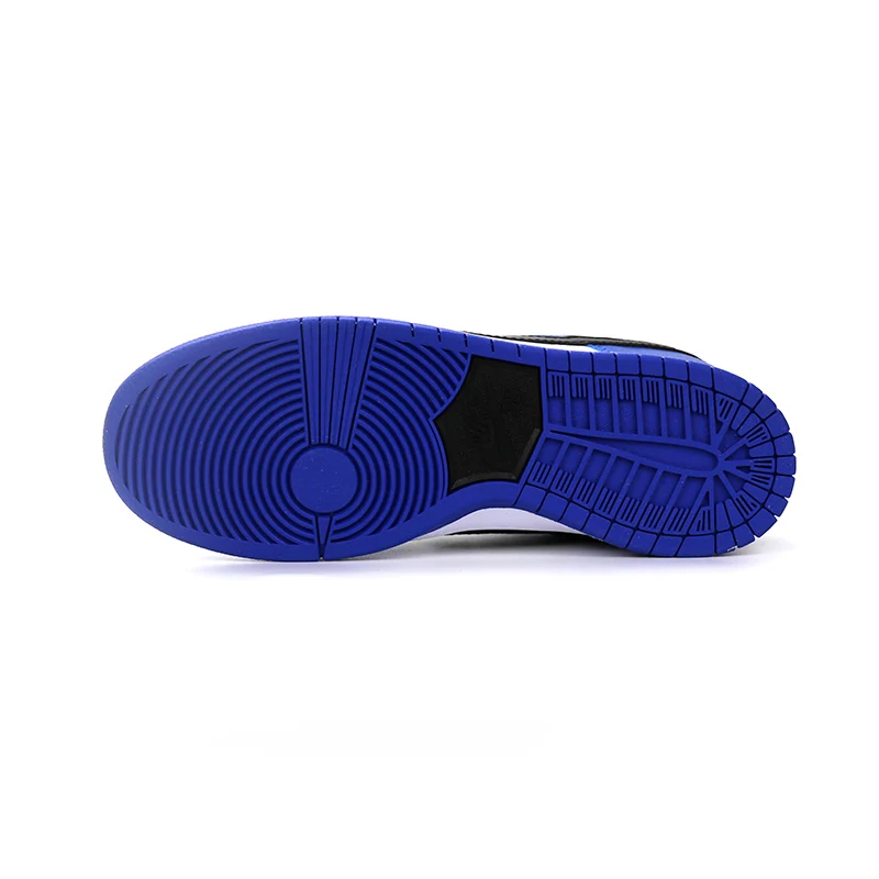 Мужские кроссовки для скейтбординга от Nike Air Jordan 1 Low Hyper Roya, уличные кроссовки с низким вырезом, Нескользящие, износостойкий светильник, повседневная обувь