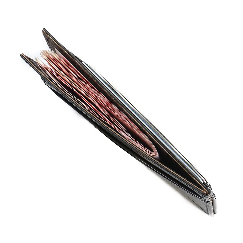 JINBAOLAI мужской короткий кошелек ультратонкий модный с держателем для карт из