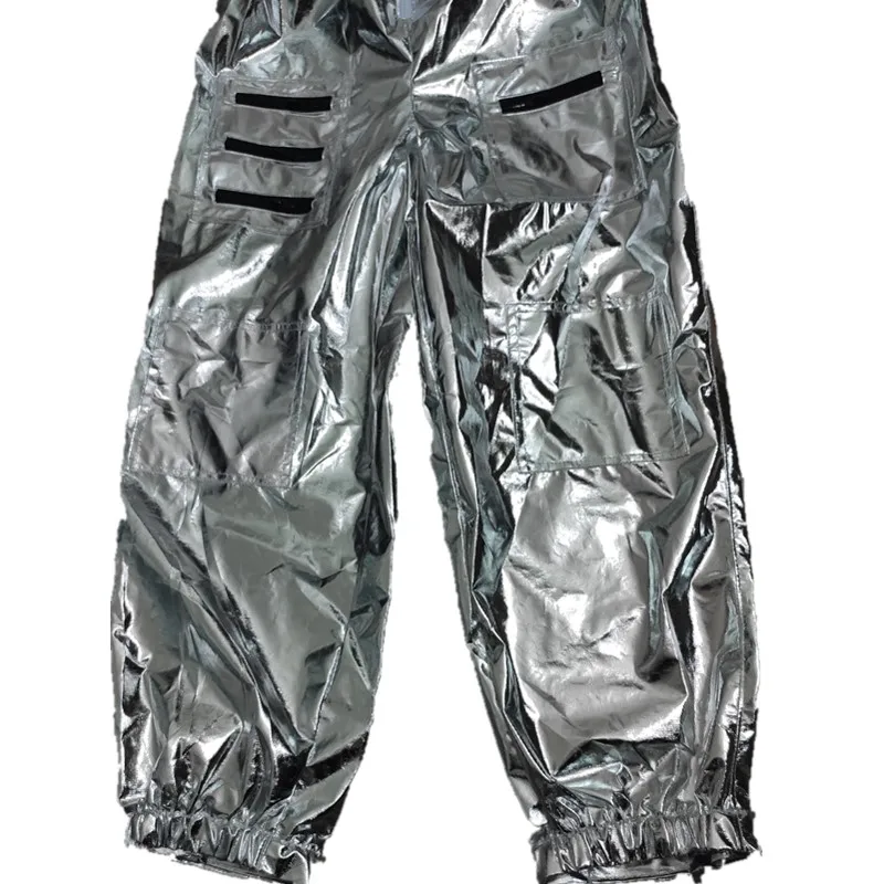 Костюм серебряного пилота космонавта на Хэллоуин карнавальный костюм вечерние