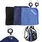 3030 см полотенце из микрофибры для гольфа, хлопковые чистящие полотенца, очищающие шарики, впитывающие пот салфетки для протирания с многофункциональным крючком