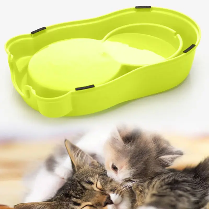 Автоматический дозатор воды для питомцев миска кормления щенков котят поилка