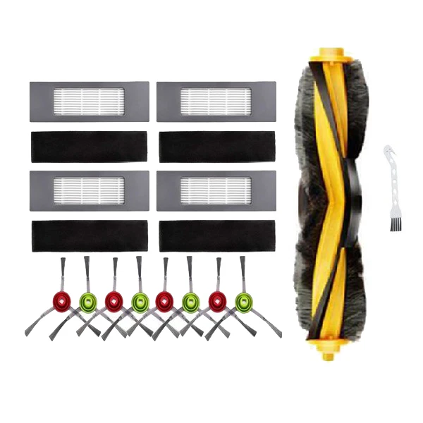 

Запасная часть Комплект Для Ecovacs Deebot OZMO 920, 950, T5 аксессуары для робота-пылесоса кисти в комплекте фильтры