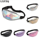 Поясная Сумка LXFZQ, забавная однотонная модная нейтральная пляжная сумочка на молнии, многофункциональная Регулируемая удобная сумка через плечо