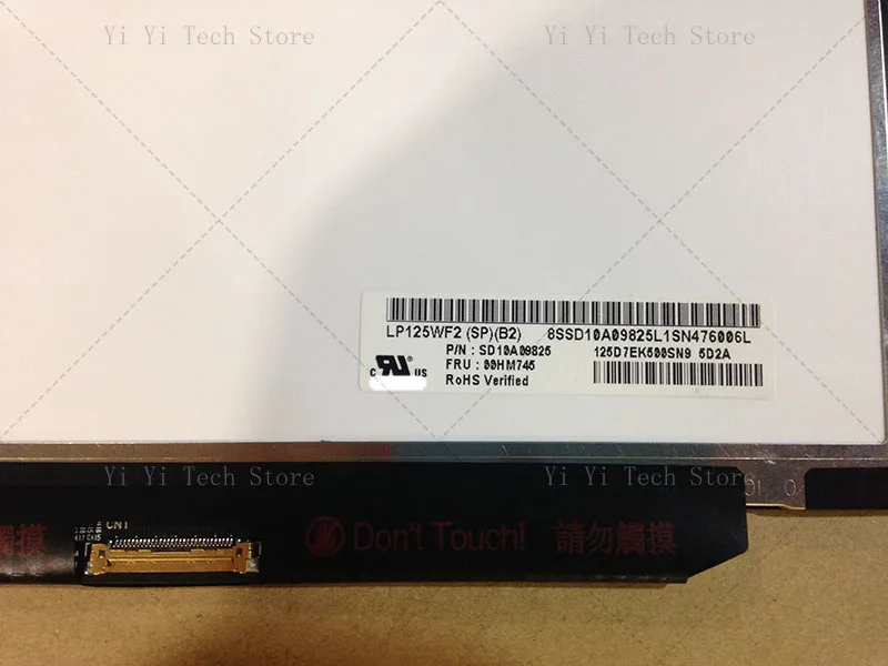 LP125WF2 SPB2 для Lenovo Thinkpad X240 X250 X260 X270 FHD IPS ЖК экран с FRU 00HM745 00hn899|lp125wf2 spb2|led lcd screenedp 30pin |