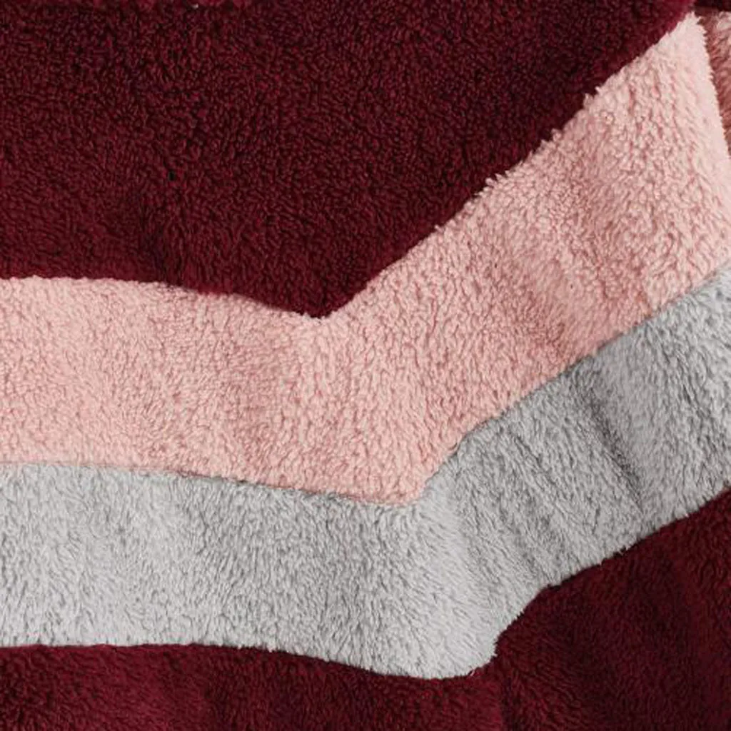 Женская толстовка 2019 пушистые блузки с круглым вырезом и длинным рукавом женские