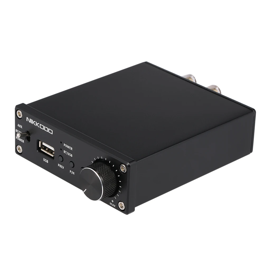 NIKKODO усилители цифровой аудио усилитель мощности BT 4 0 Мини HiFi приемник Amp