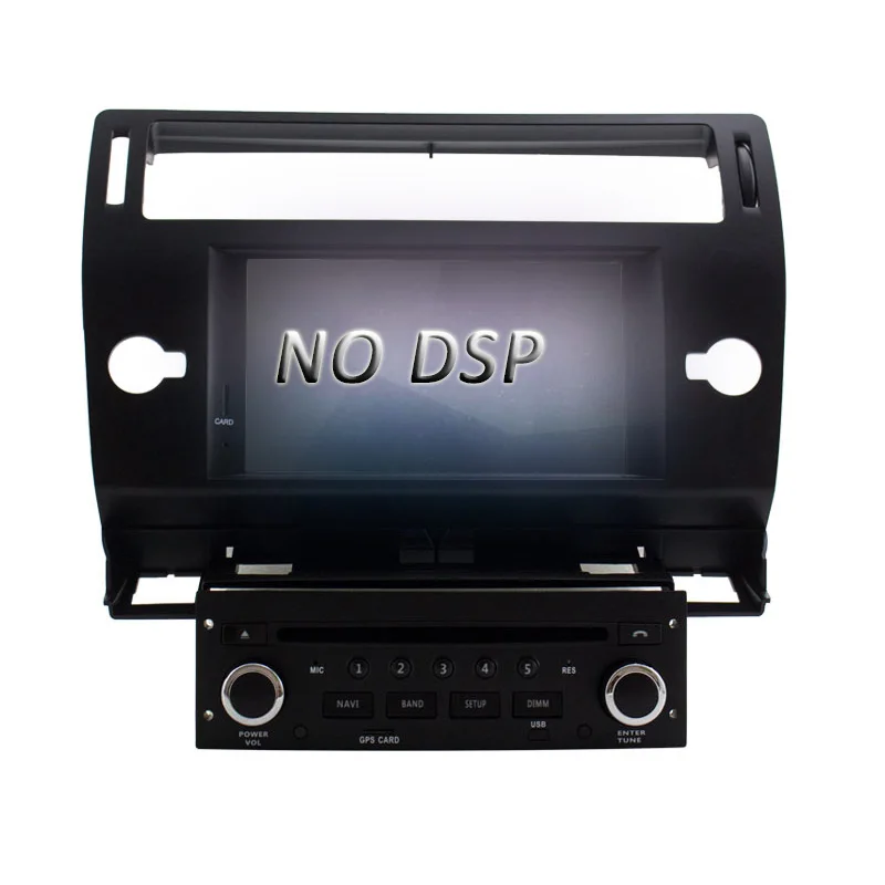 LJDA 1 Din Android 8,0 dvd-плеер автомобиля для Citroen C4 мультимедиа gps навигация авто радио Восьмиядерный 4G+ 32 г головного устройства стерео аудио - Цвет: Black