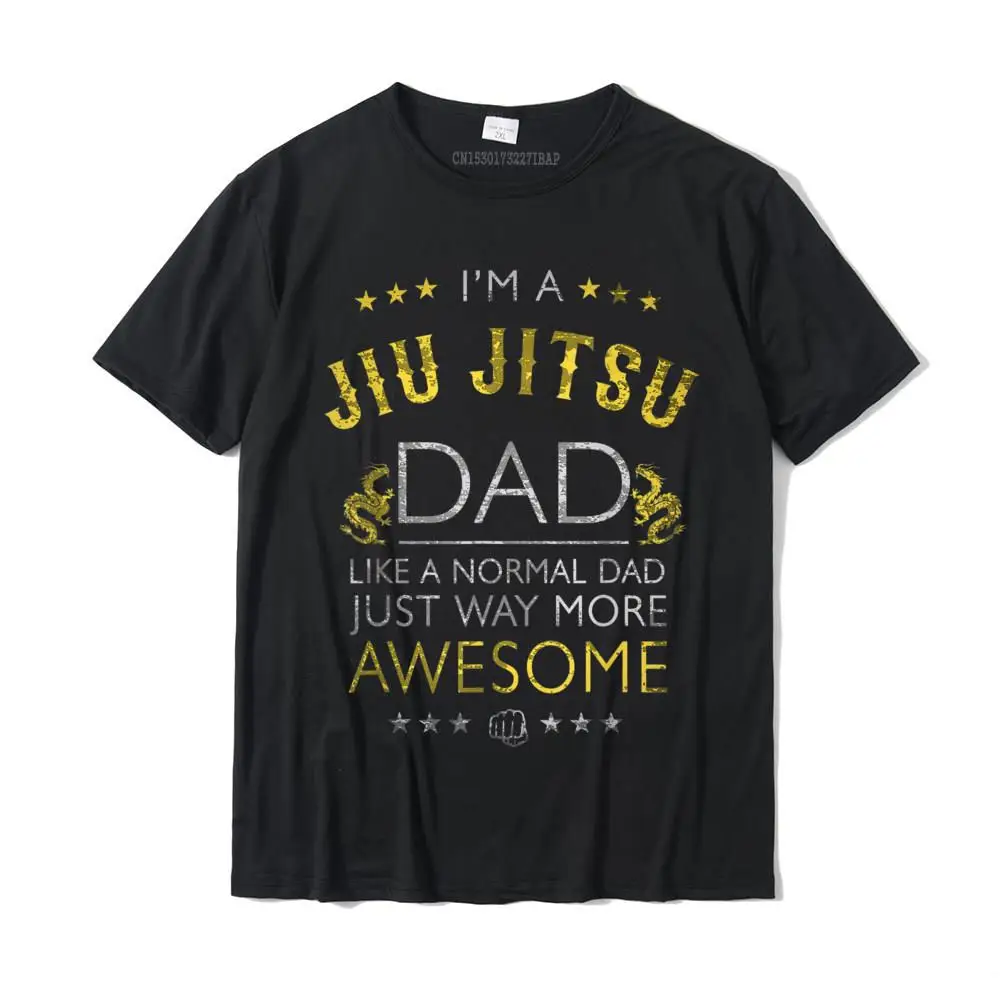 

Футболка Jiu Jitsu Dad Gift For Father BJJ, Мужская хлопковая футболка, Повседневная футболка со скидкой, персонализированная