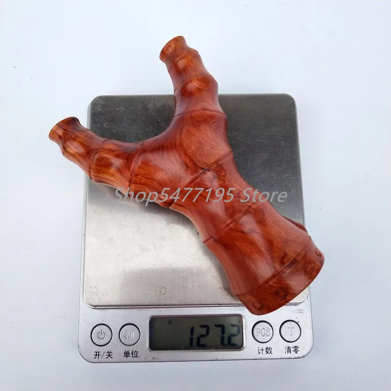 

Solid Wood Slingshot Carved Wooden Flat Rubber Band Sports Athletic Great power Slingshot Hunting Tool