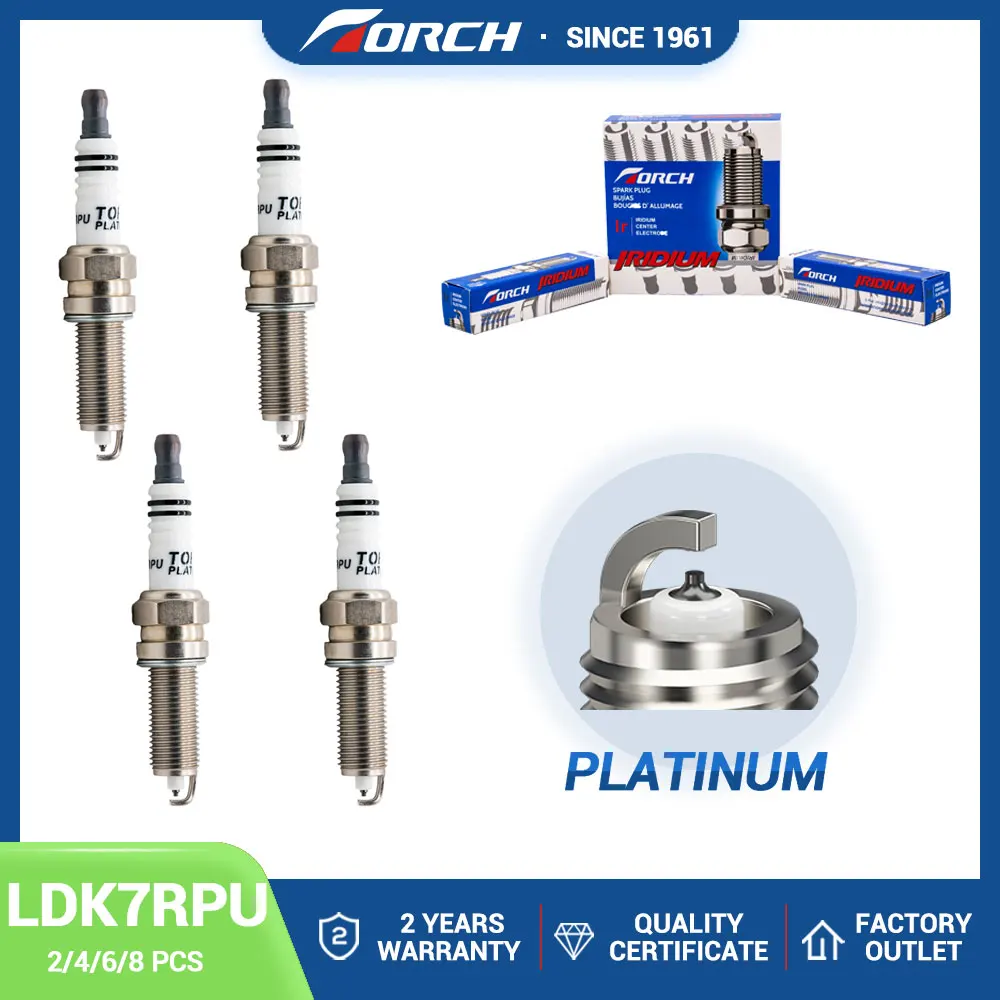

Engine Spark Plug Platinum LDK7RPU Replacement Is Suitable for BWM for HONDA for KIA for PEUGEOT for MITSUBISH for CHERY Auto