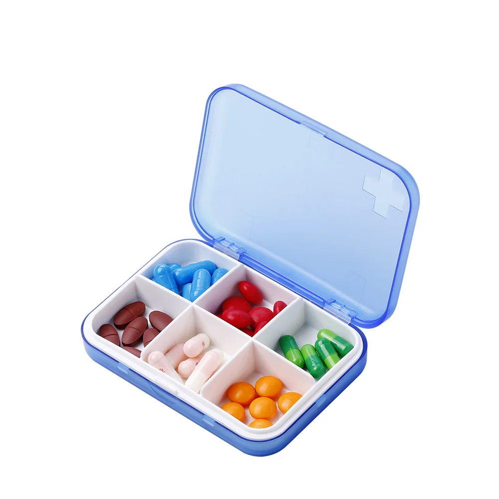 Разветвитель для таблеток коробка хранения лекарств путешествий контейнер