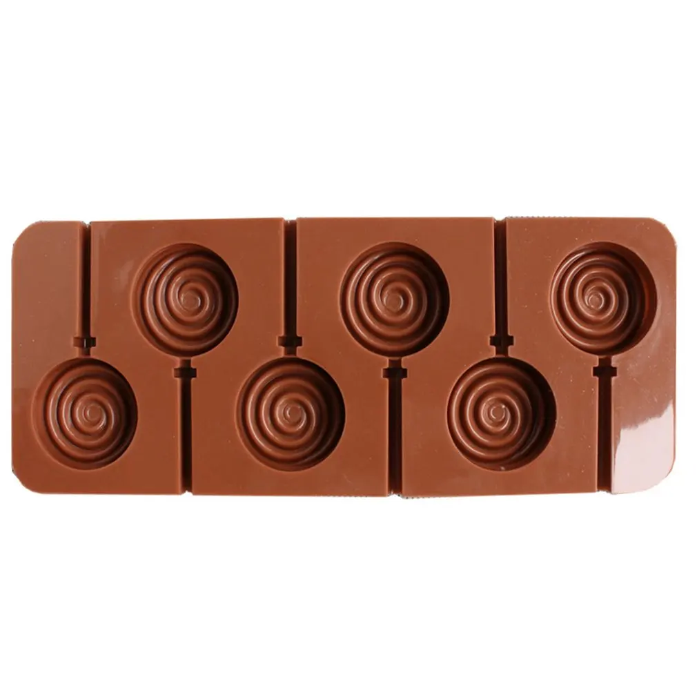 6 отверстий силиконовая форма для леденцов плесень в форме морских звезд DIY