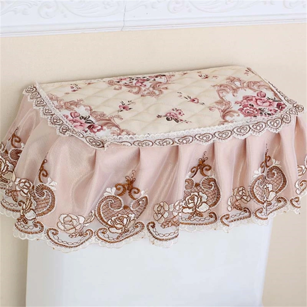 

3 Pcs/Set Lace Toilet Seat Cover Set Floral Print Closestool Protector Toilet Cushion Pad Bathroom Decor L1