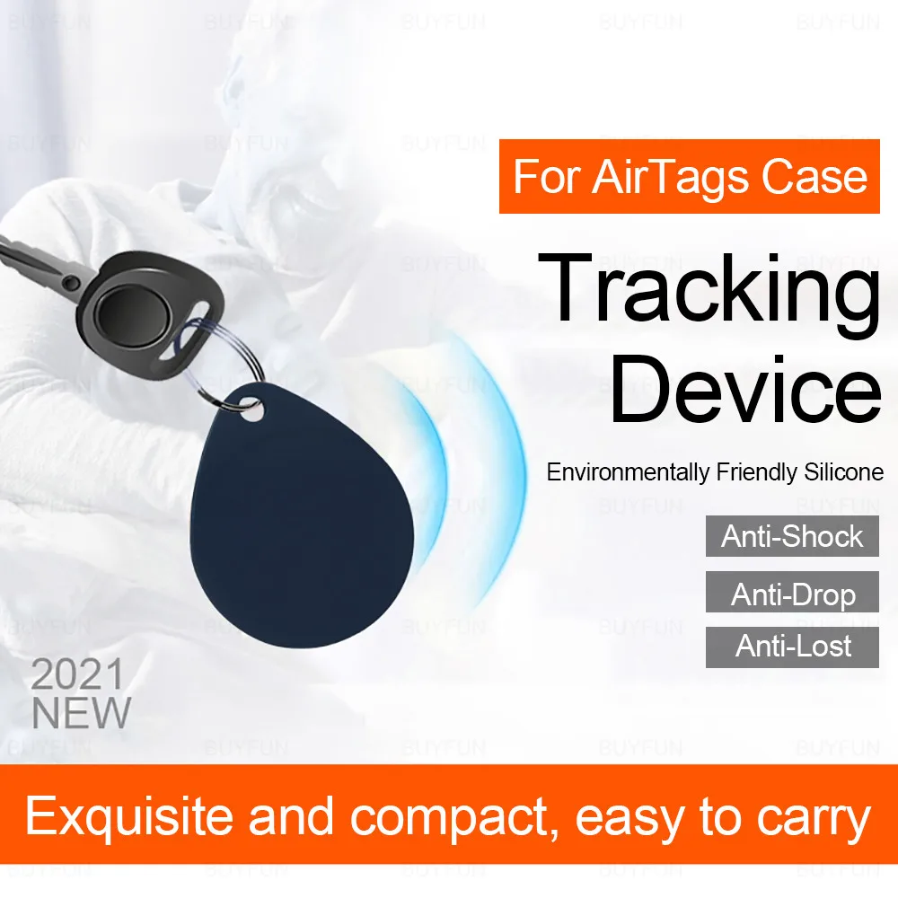 

Чехол для Apple Air tag, отслеживающее устройство, экологически чистый силиконовый мягкий чехол для airtag, защитный рукав, устойчивый к царапинам