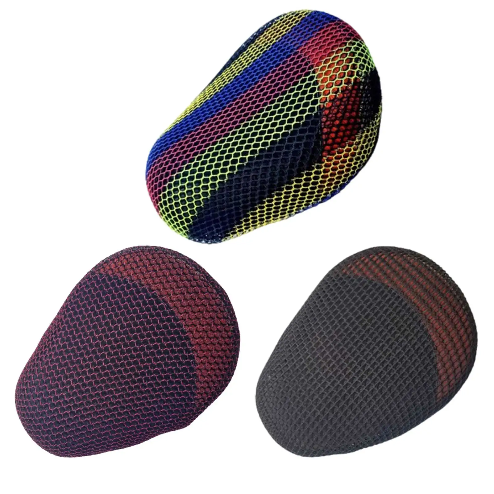 Cushion Cover Stretch-mesh Strong Protection Seat Cover For Spinning Bikes Exercise Road Mountain Bikes Cruiser Helpful