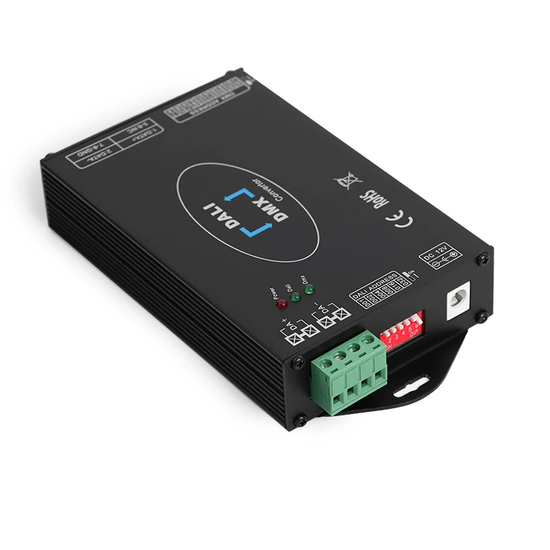DL113 DALI в DMX512, DMX512 в DALI, Двусторонняя передача сигнала, преобразователь сигнала