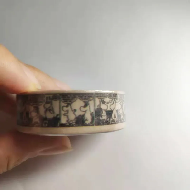 Moomin Muuminpeikko, новинка, модная лента, наклейка, игрушка, наклейка, малыш, Муми, мультяшная наклейка, милый финский персонаж, наклейка, книга - Цвет: 7