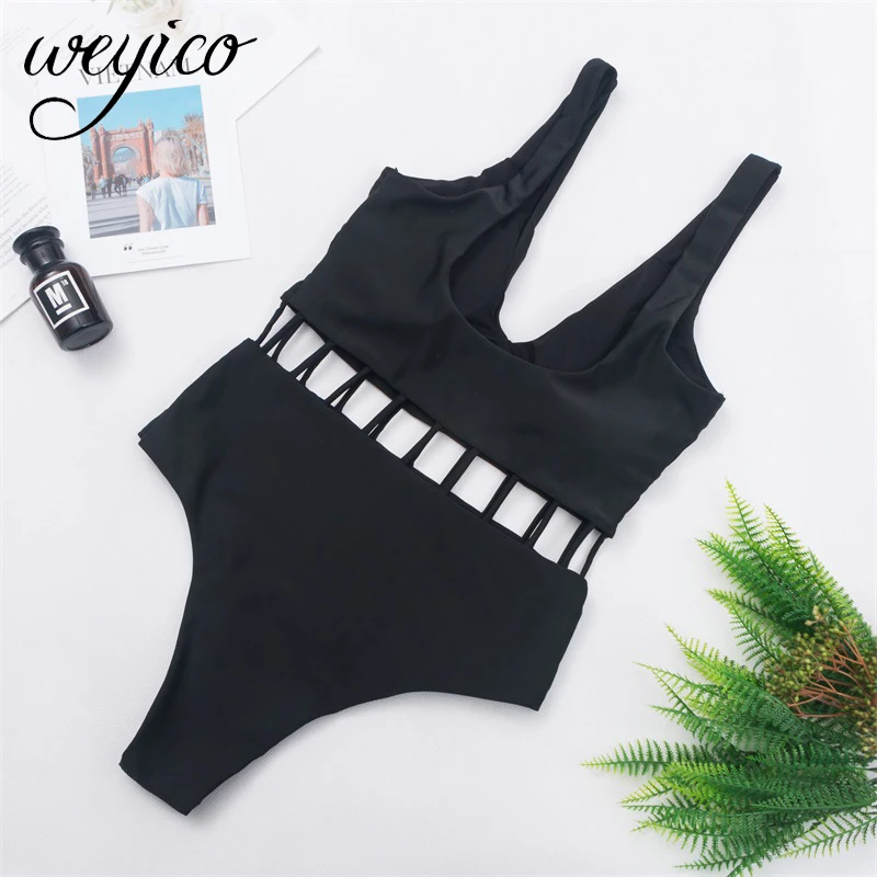 2020 женский цельный сексуальный купальник бандажный бразильский Монокини