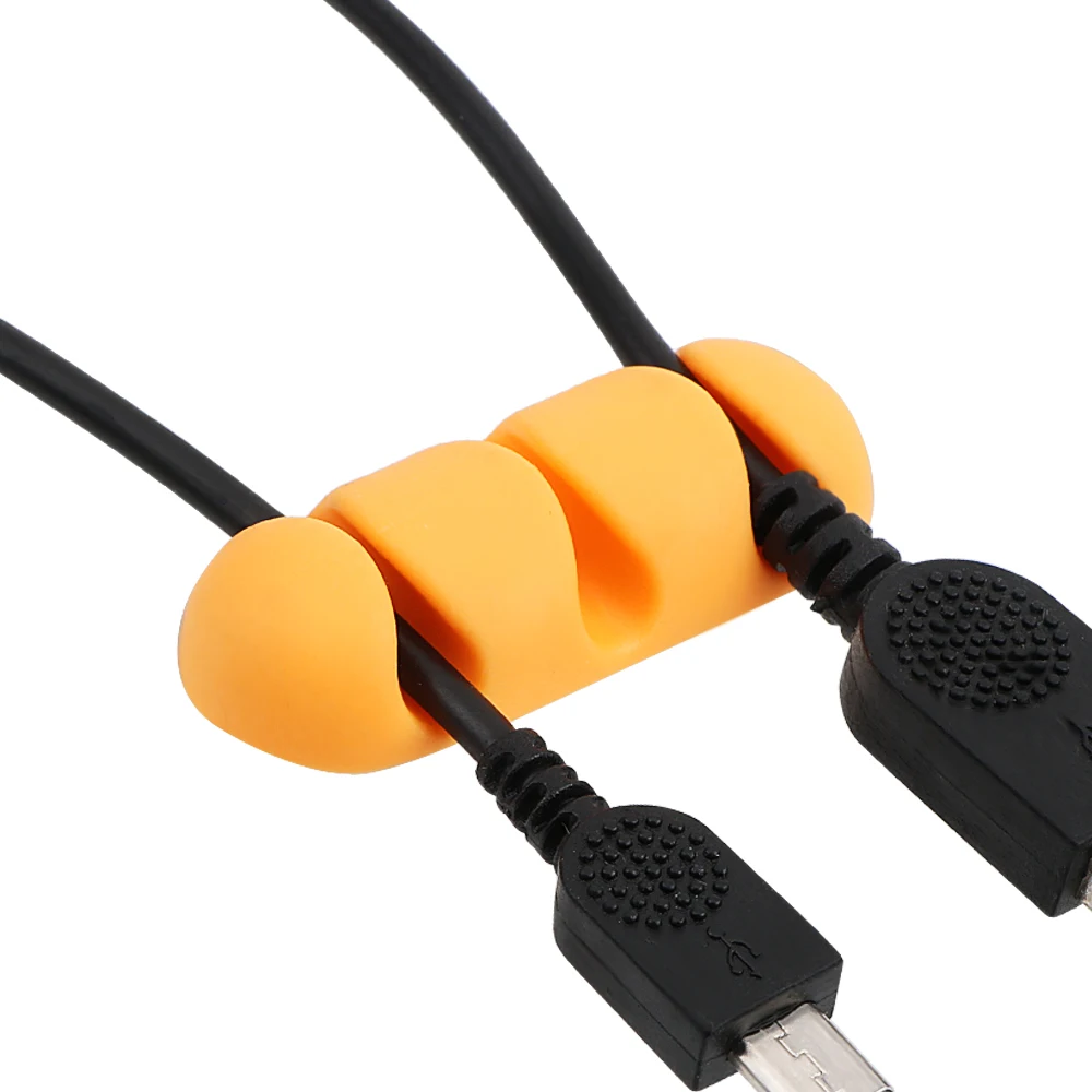 LEEPEE зажим для наушников USB кабель автомобильный держатель провода самоклеящаяся