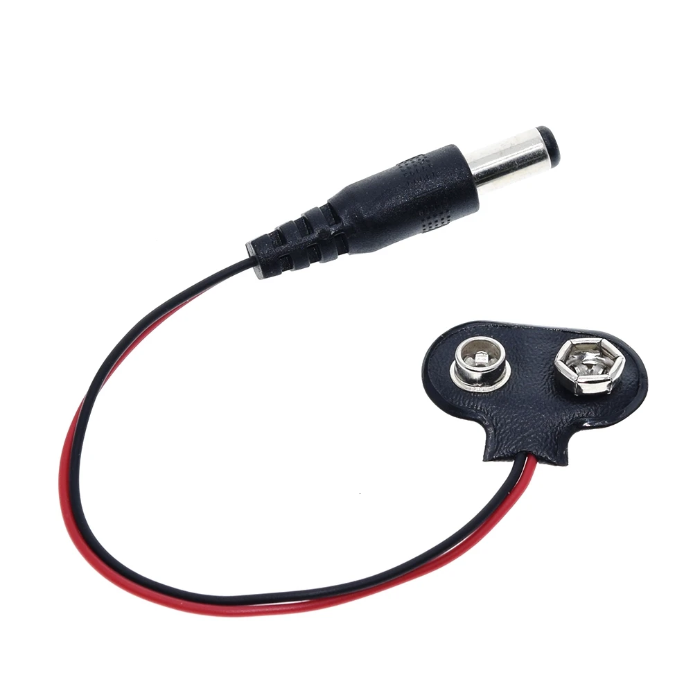 TZT 90 DC 9V батарея Кнопка питания разъем для Arduino Mega 2560 1280 UNO R3 132 9V батарея пряжка