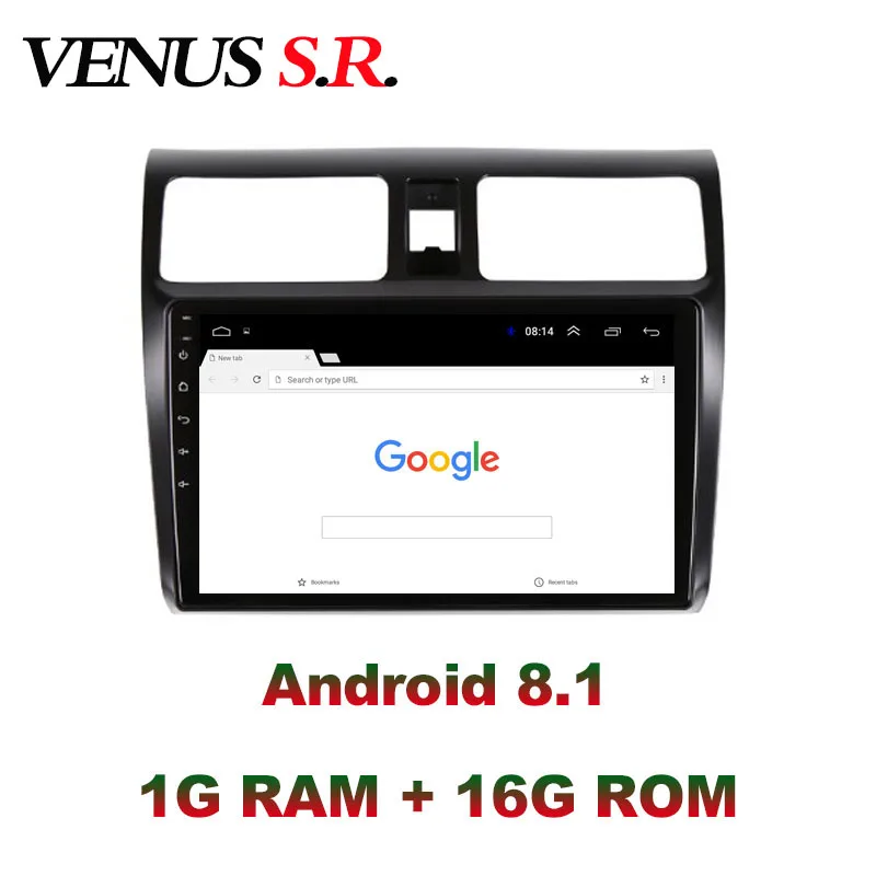 VenusSR Android 8 1 2.5D автомобильный dvd для Suzuki Swift Радио 2008 2015 Мультимедиа GPS Стерео gps