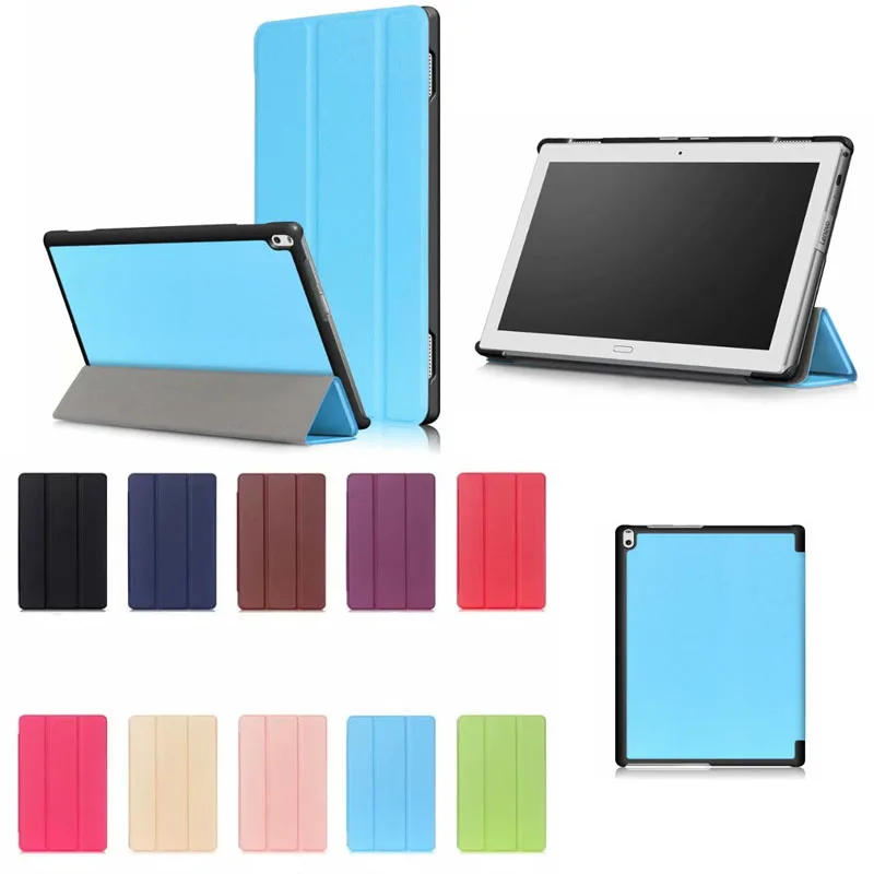 Чехол для Lenovo TAB4 Tab 4 10 Plus TB X704L 1 дюйма искусственная кожа чехол планшета P