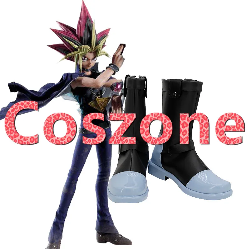 Ю-Ги-о! Обувь для косплея Yugioh поединок монстров сапоги Хэллоуина карнавала