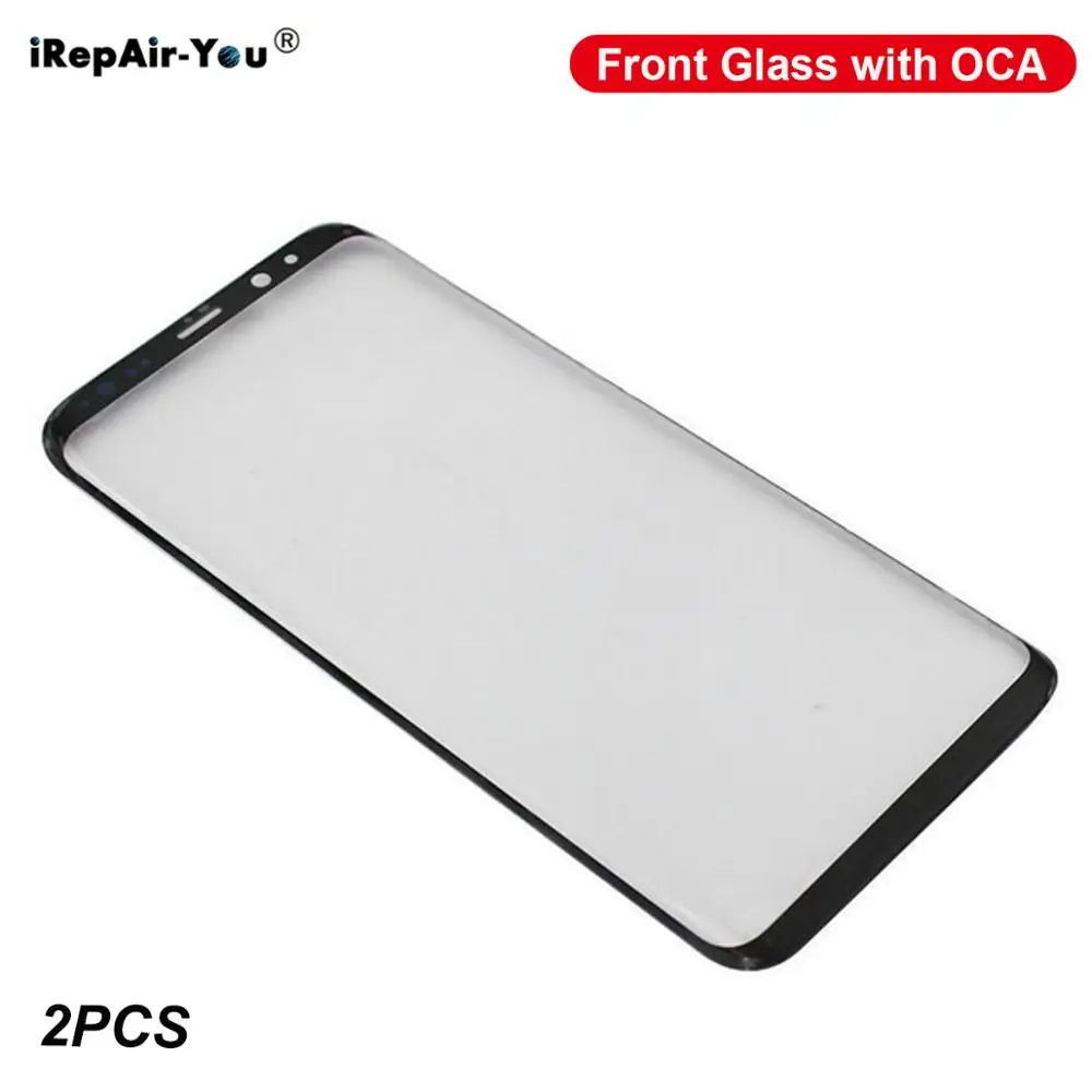 2 в 1 переднее внешнее стекло с OCA для Samsung Galaxy S20 S10 Plus S8 S9 + Note 10 plus 8 9 S10E LCD Сенсорная