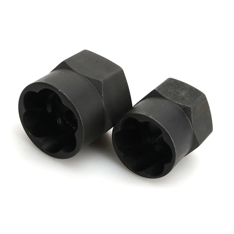 

J2FB Set of 13 Impact Nut Remover Broken Nut Removal Tool with Blue Storage Box Impact Nut Removal Tool No Pollution