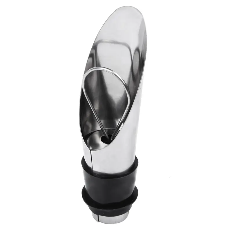 

4 pcs/set Red Wine Opener Stainless Steel Pourer Wine Ring Bottle Plug Hippocampus Knife Wine Bottle Opener